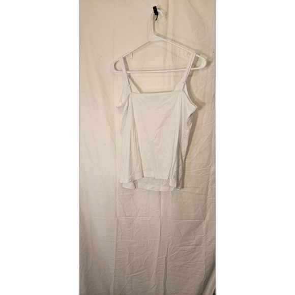 CATO White Tank Top -- ITEM #3411 - Picture 3 of 4